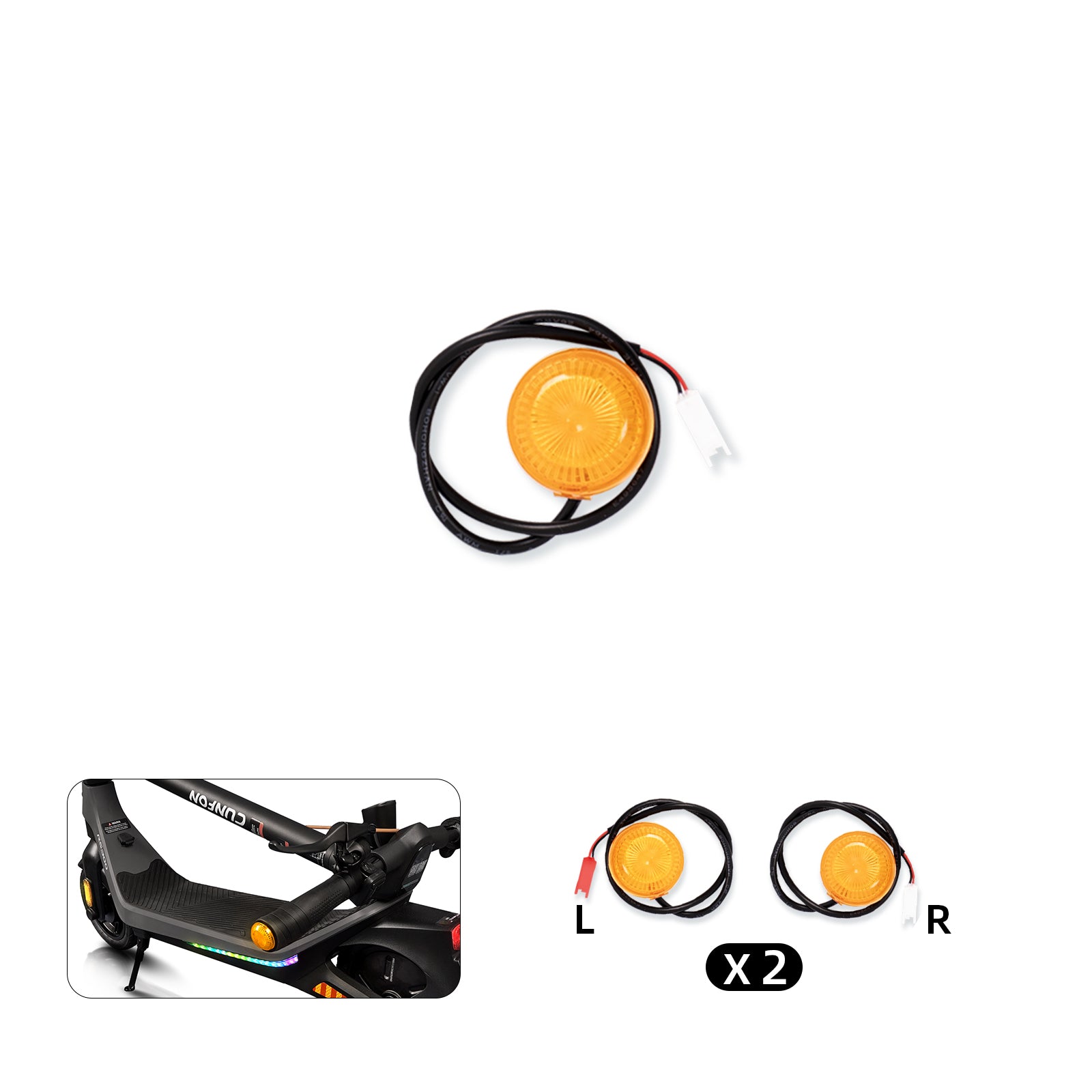 Handlebar Side Turn Signals for RS300 & RS500