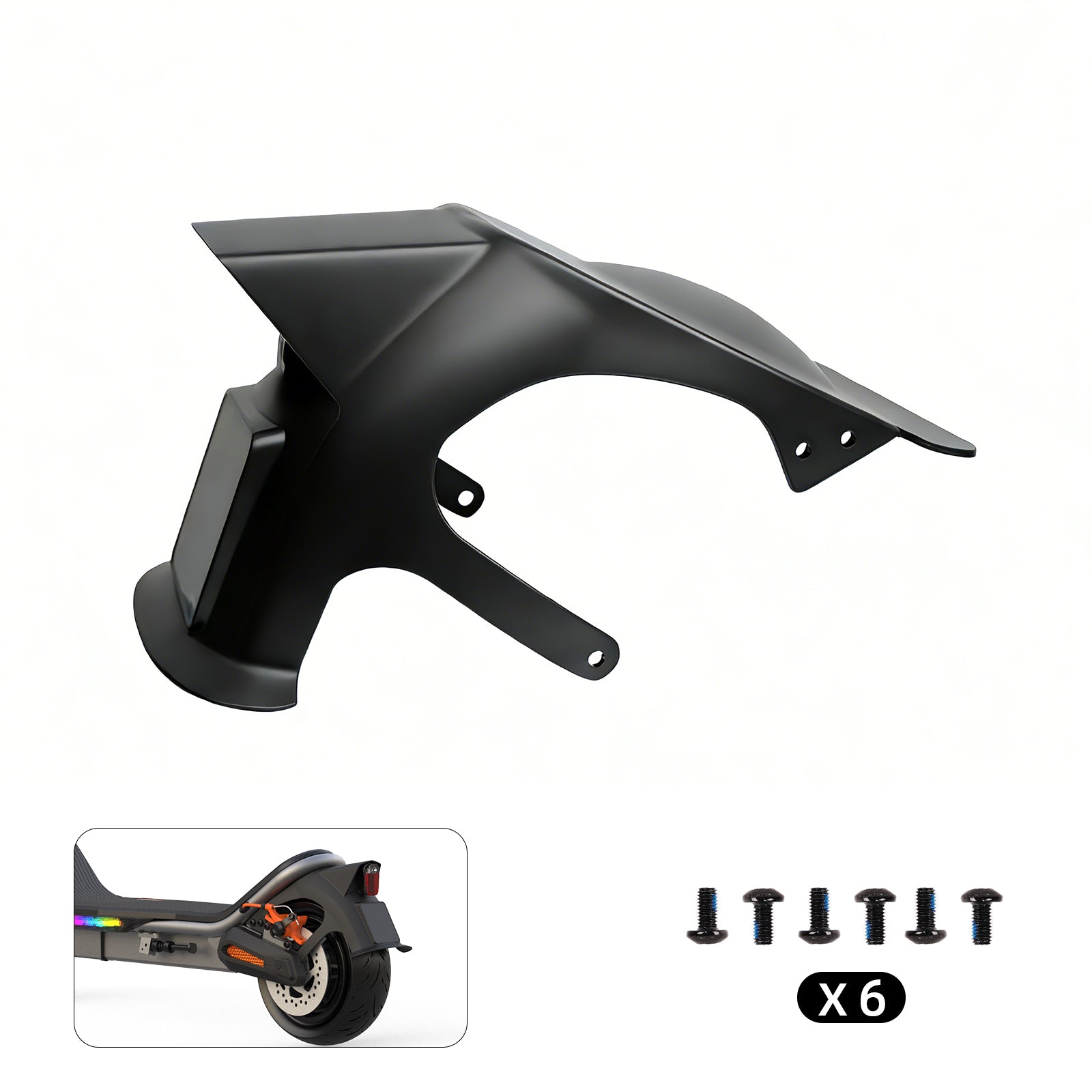 Rear Fender without Integrated Tail Light for RS500