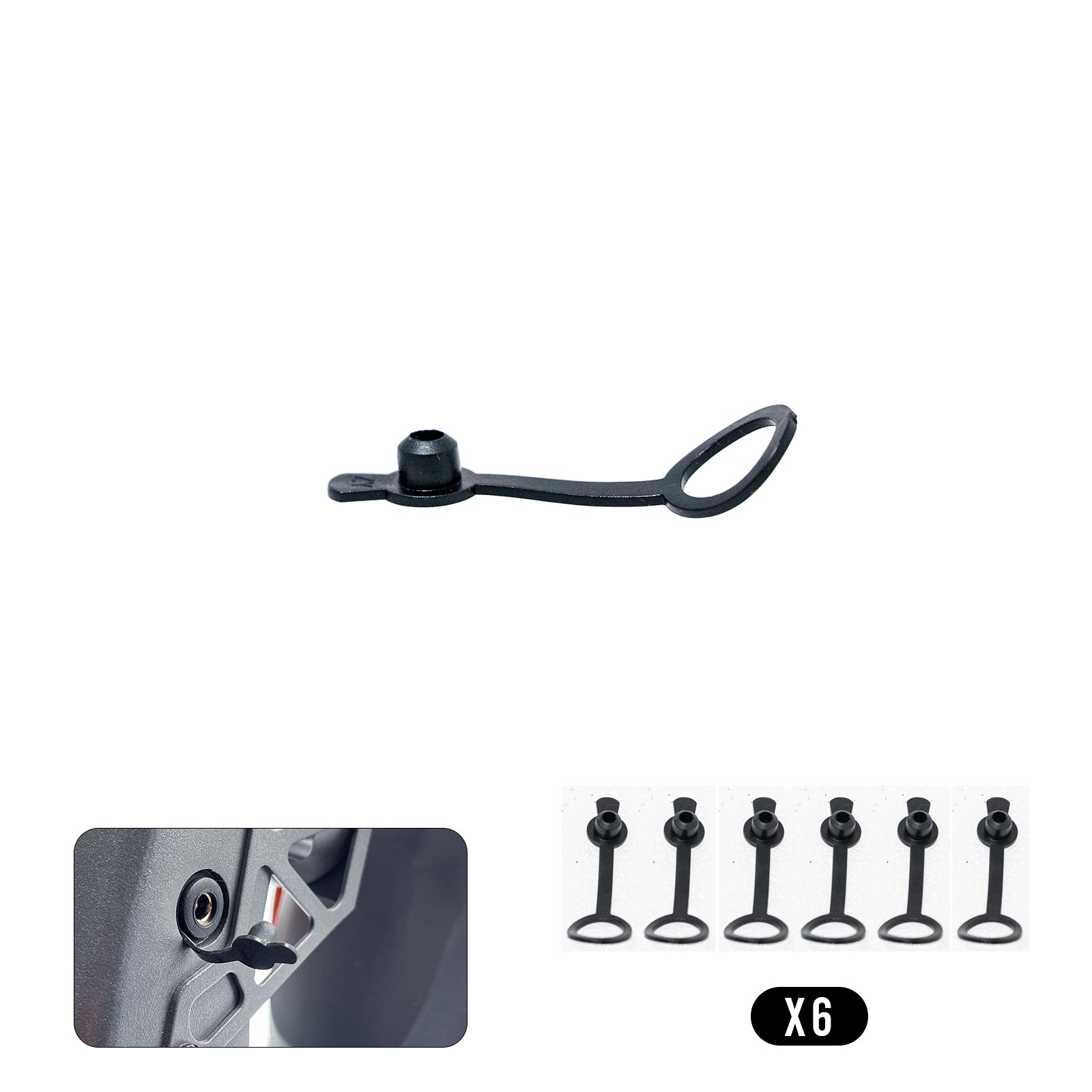 Charging Port Dust Plug for RZ800 & RZ1000