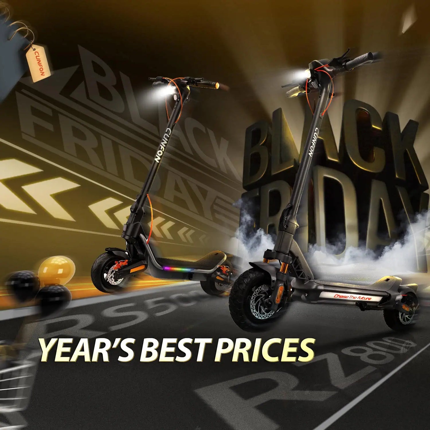 Cunfon Black Friday Sale - Get The Year's Best Prices on Electric Scooters at mall.cunfon.com
