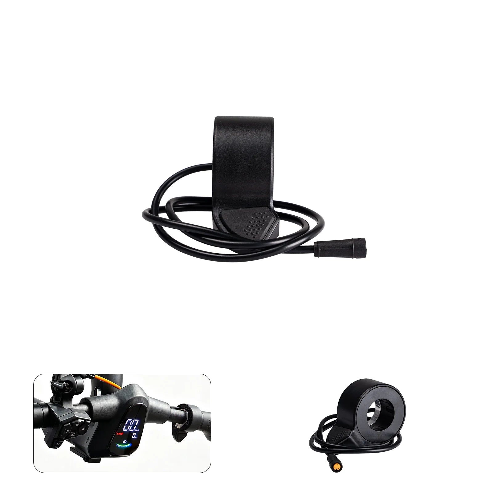 Cunfon thumb throttle replacement for new RS300 and new RS500 scooters, not for older versions.