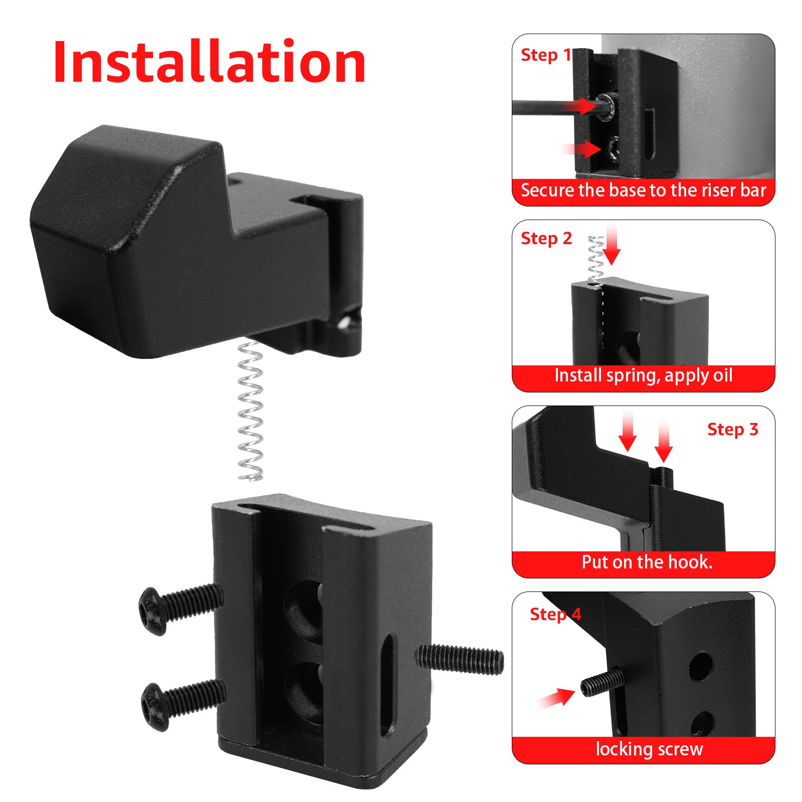 Crochets pour trottinette électrique RZ800