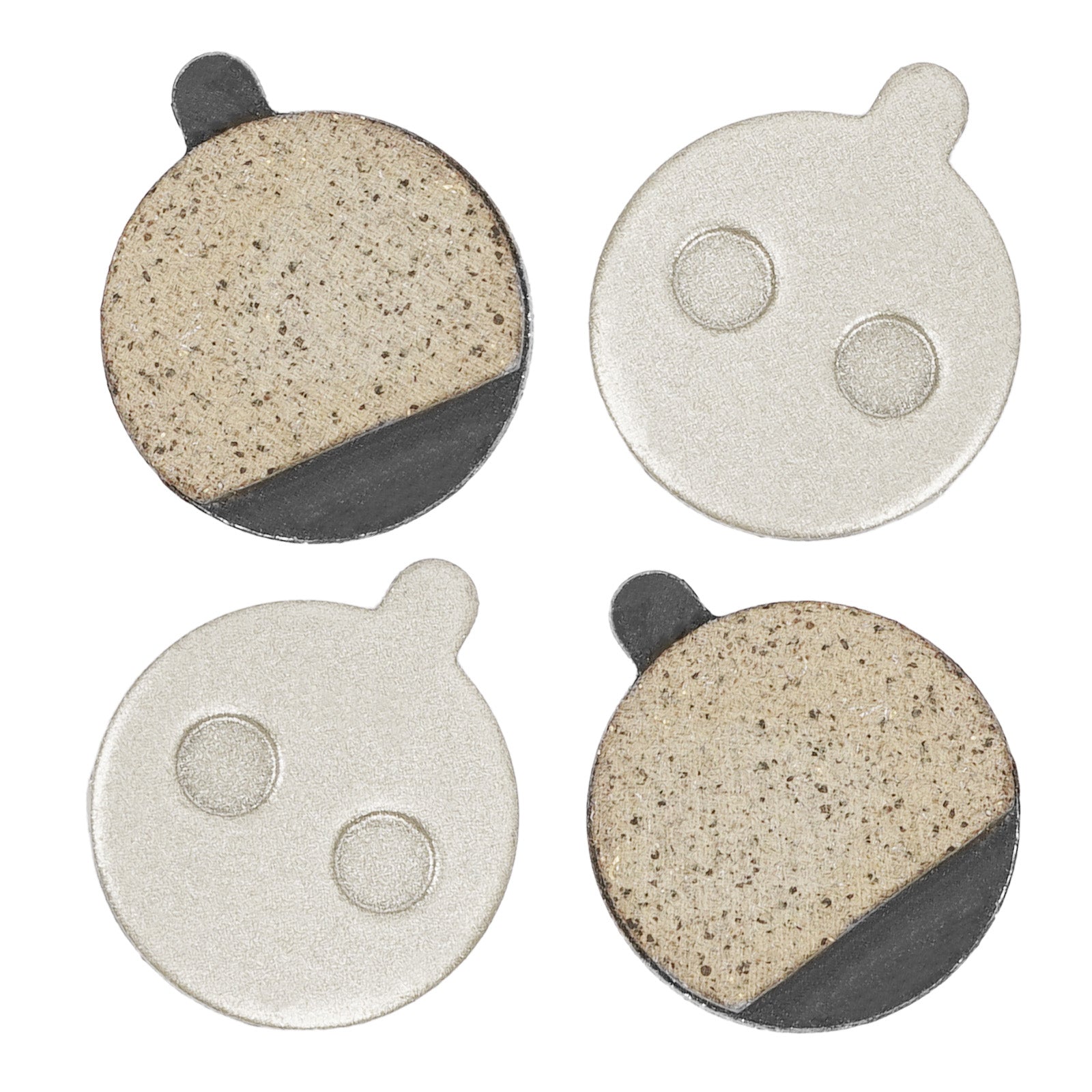 Lot de 4 paires de plaquettes de frein à faible bruit pour scooter