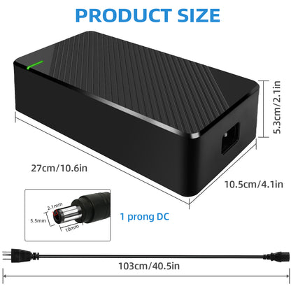 Chargeur rapide pour scooter électrique 48V 6a (1 prise), chargeur de batterie au Lithium Compatible RZ800
