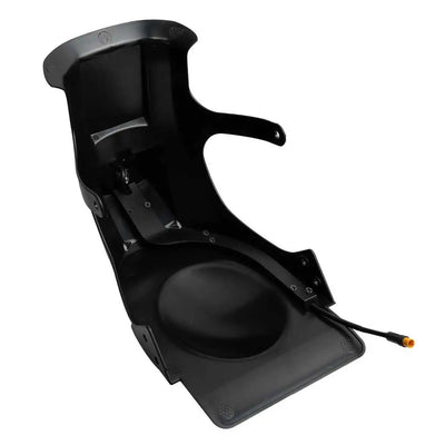Close-up of Waterproof Connector on RS500 Electric Scooter Rear Fender - Easy plug-and-play installation