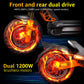 CUNFON RZ1000 Dual 1200W Brushless Motors - 4 Speed Modes up to 31MPH for Powerful Performance