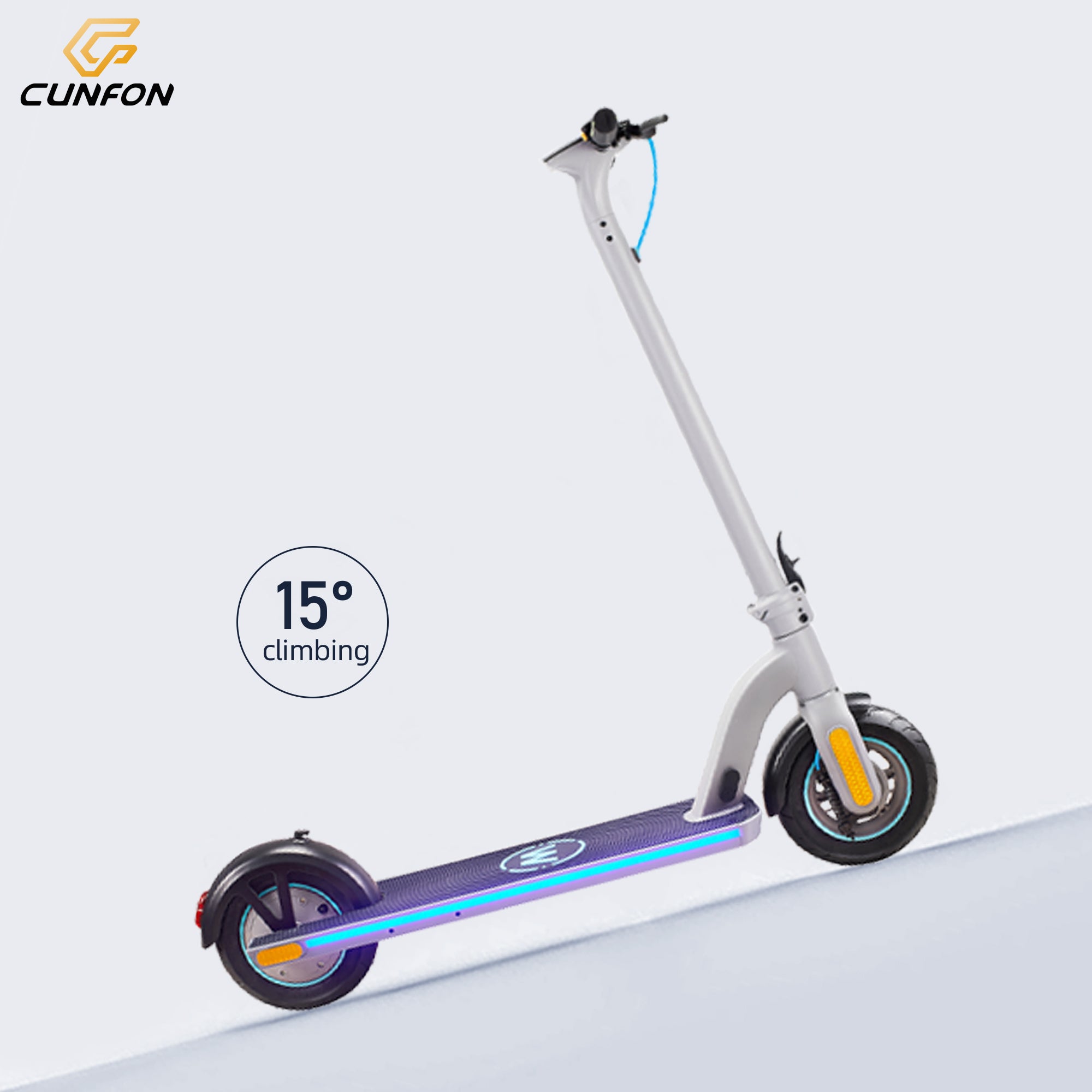 cunfon ls350 electric kick scooter 400w